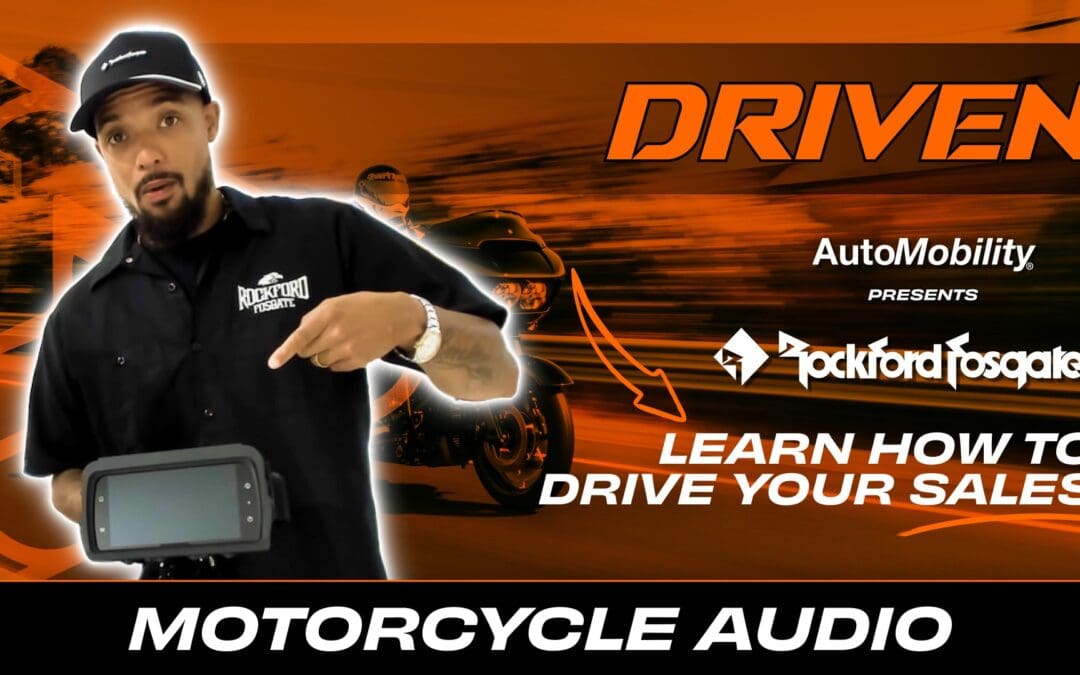 ROCKFORD FOSGATE | MOTORCYCLE AUDIO | DRIVEN