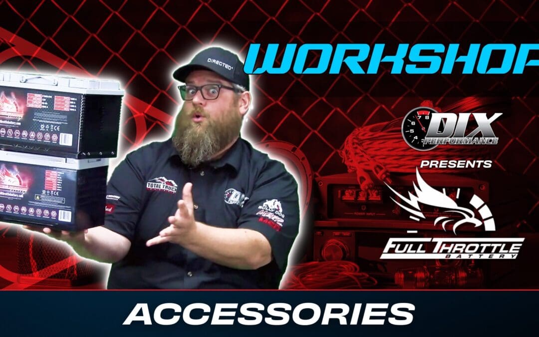 FULL THROTTLE BATTERY | ACCESSORIES | WORKSHOP