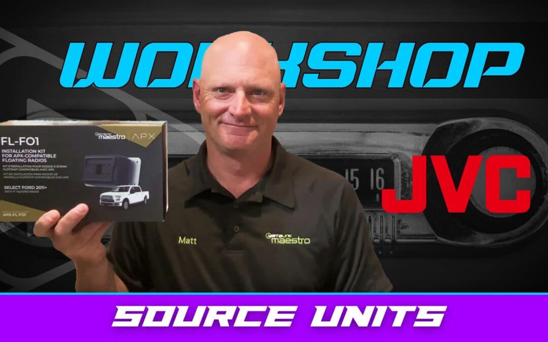 JVC | SOURCE UNITS | WORKSHOP
