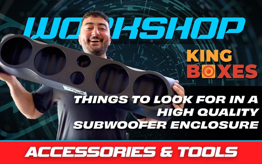 Things to Look for in a High-Quality Subwoofer Enclosure