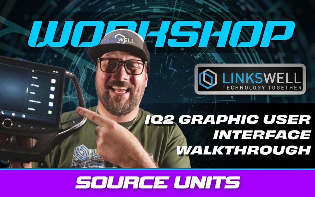 Guided tour of the Linkswell IQ2 Graphic User Interface