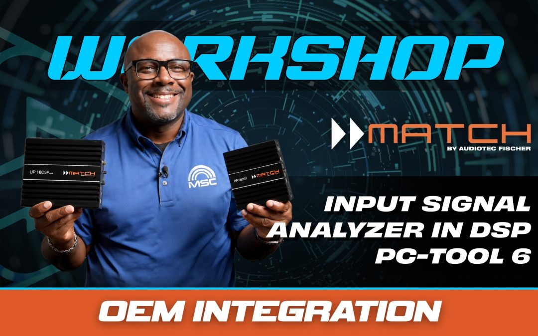 HOW TO PROPERLY CONFIGURE YOUR MATCH DSP AMPLIFIER