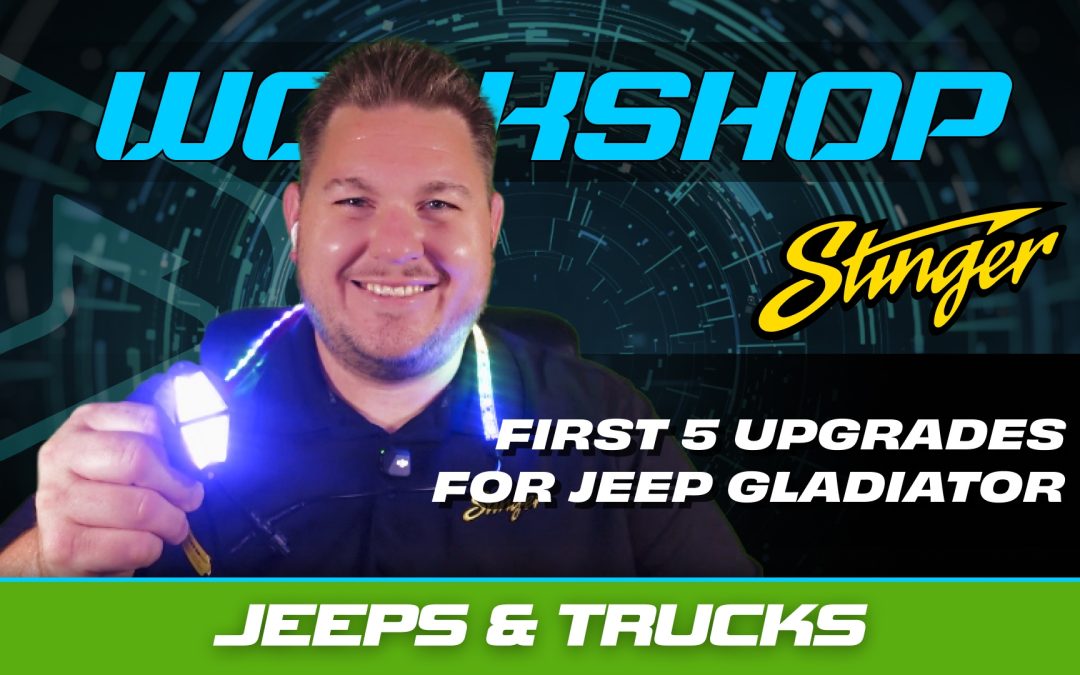 FIRST 5 UPGRADES FOR YOUR NEW JEEP GLADIATOR